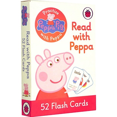 

peppa pig read with peppa ( 52 flash cards )