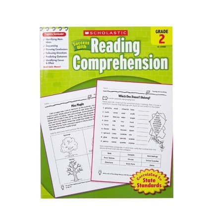 

Scholastic Success with Reading Comprehension Grade 2