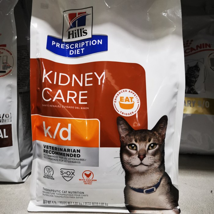 

SCIENCE DIET KIDNEY CARE SD K/D 1.81 KG KIDNEY CARE UNTUK KUCING