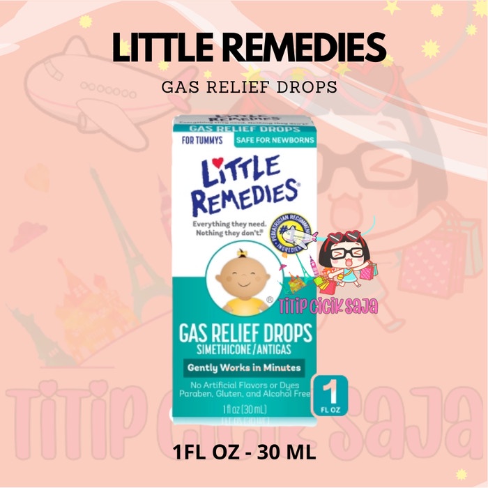 

TERLARIS! LITTLE REMEDIES Gas Relief Drops ORIGINAL USA
