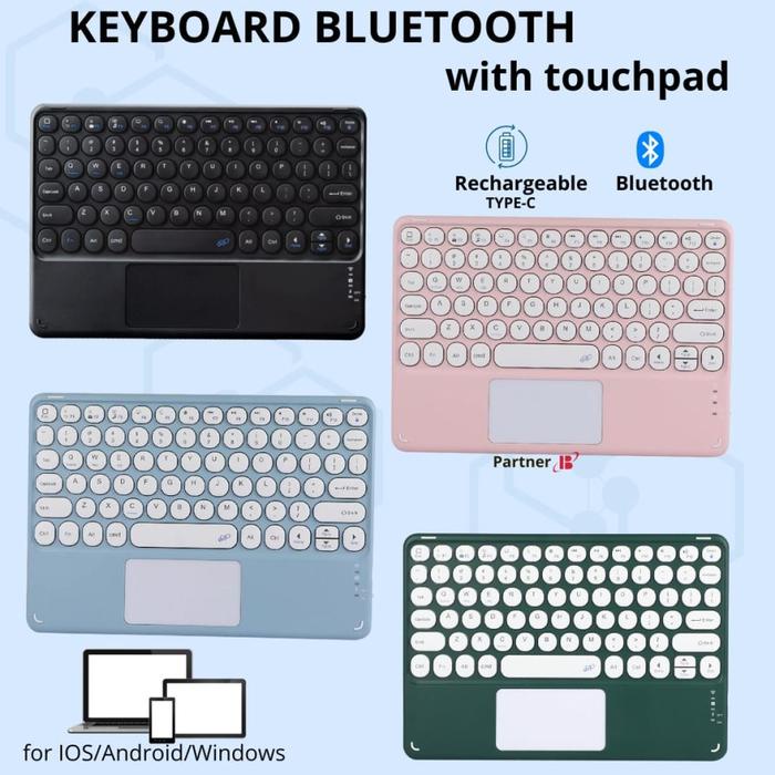 Keyboard Wireless Keyboard Bluetooth With Touchpad / Keyboard Bluetooth Mini Touchpad