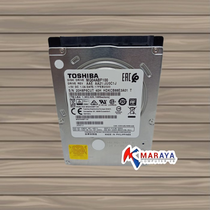 HDD Hardisk Internal 1TB 2TB 2.5 inchi For Laptop Notebook Slim Baru