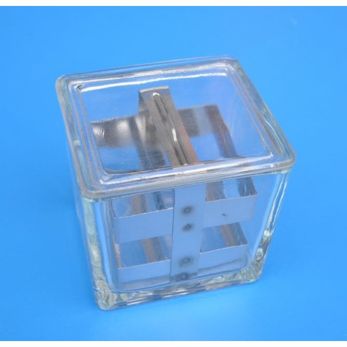 

Staining jar deluxe 30 slide preparat rak pengean pewarnaan