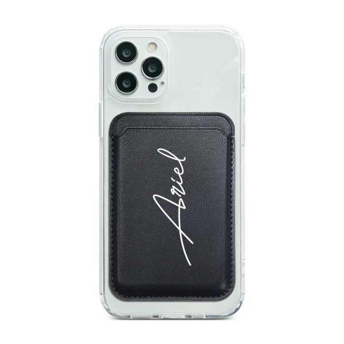 

Pocket Wallet Card Holder Magnetic Cassion Custom Your Name On Pocket Kode 1448