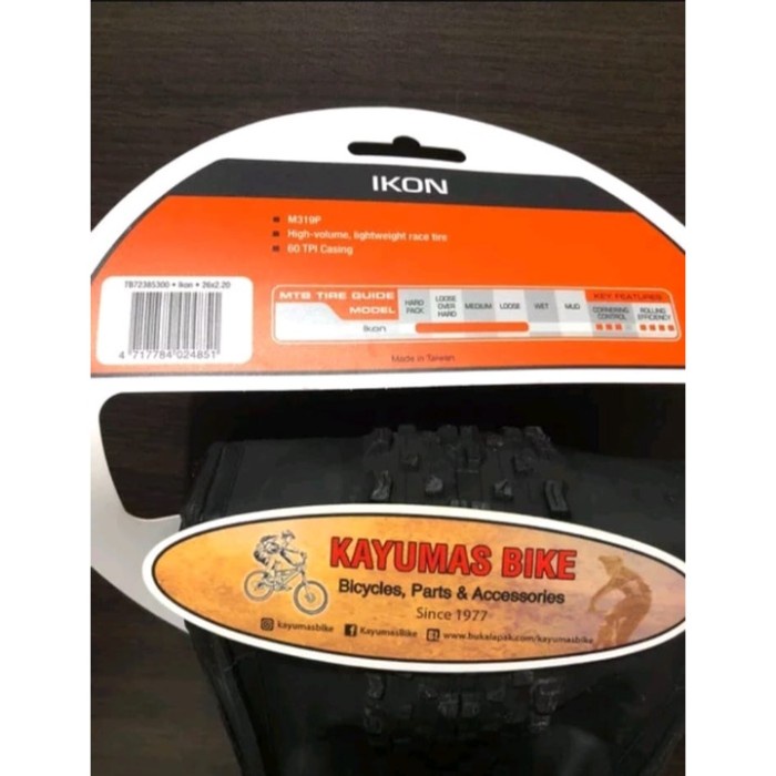 Ban Luar Maxxis Ikon 26 X 2.20 Folding New