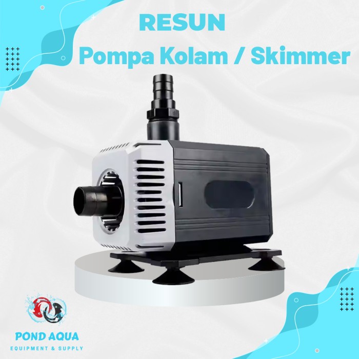 Pompa Skimmer Kolam Ikan Koi Resun 6000 LPH Water Pump Skimer