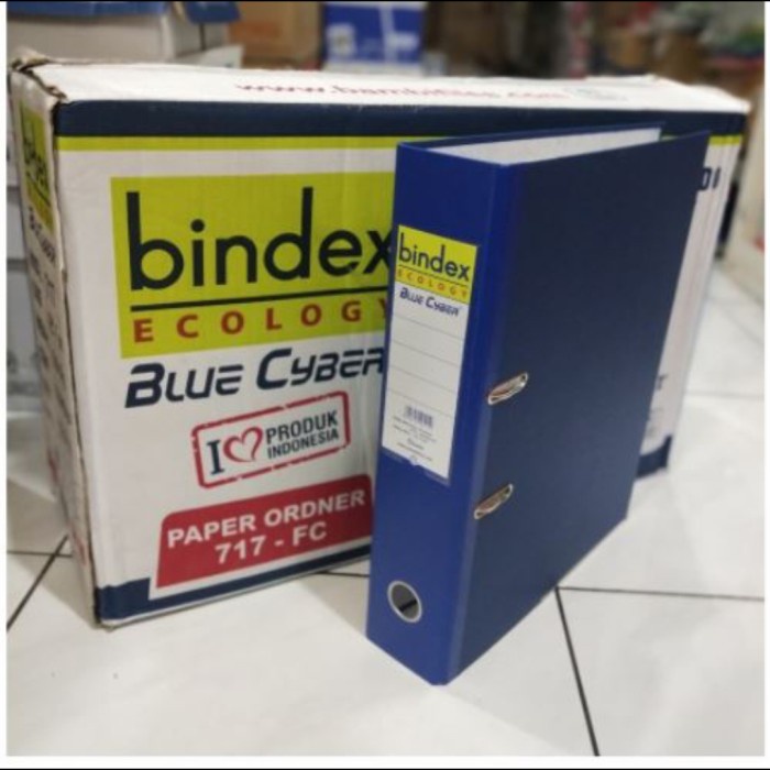 

odner bindex F4 7cm per dus(12bh) HTM & biru Kode 1255