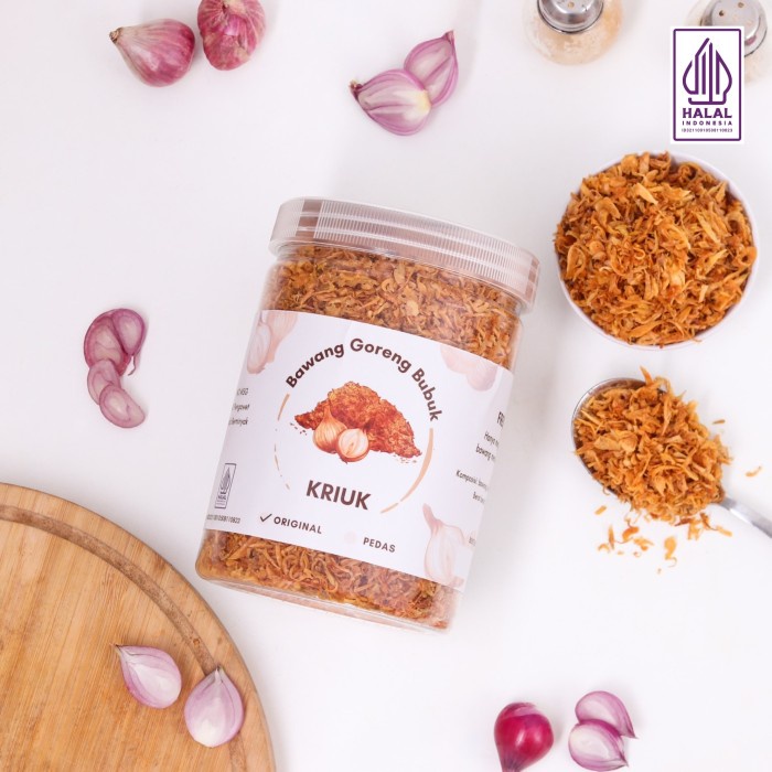 

BAWANG GORENG BUBUK TOPLES 200 gr