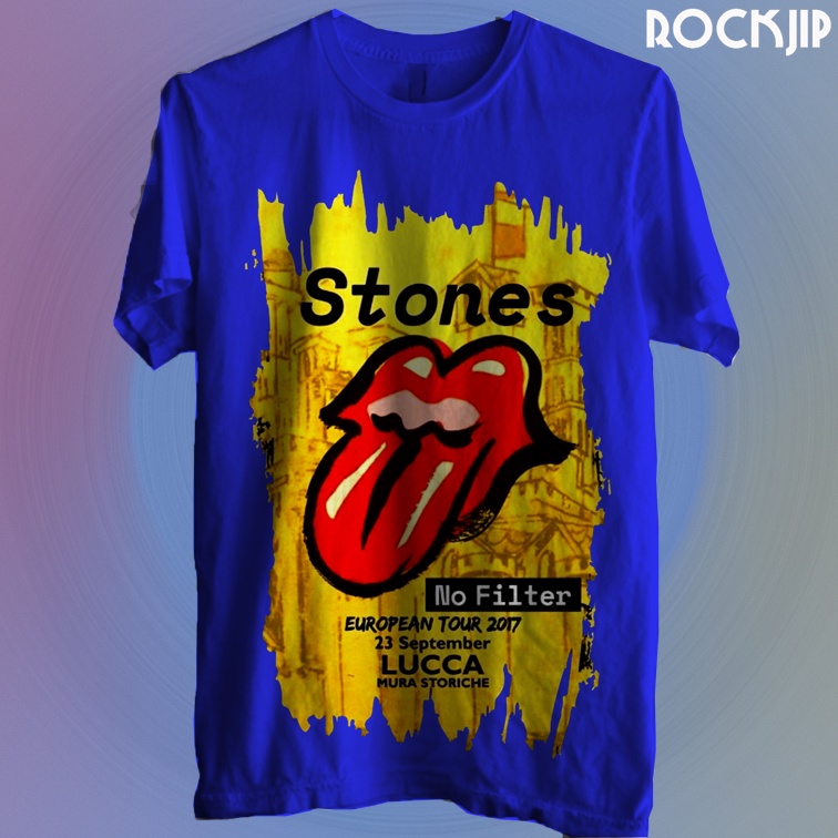 Custom Kaos Baju Distro Musik Band Rock Punk Indie Metal Pria Wanita Original Second Rolling Stones 