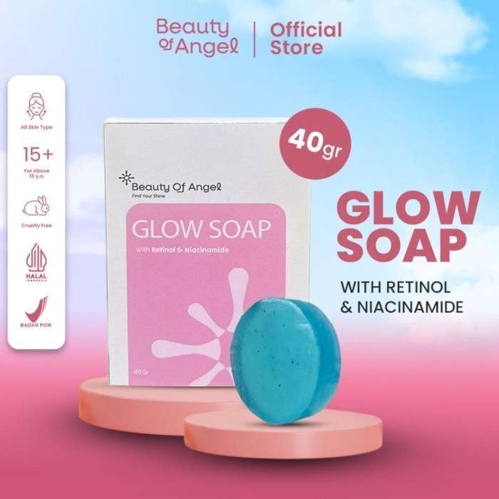 100% Original > Glow Soap Dr Richard Lee Original Promo Beauty Of Angel - Glow Soap - Sabun Mandi