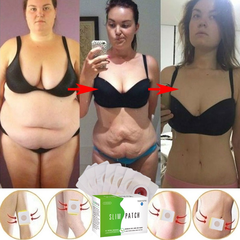 Koyo Pengecil Perut Buncit Wanita Slim Patch Koyo Pelangsing Penurun Berat Badan Pelangsing Badan