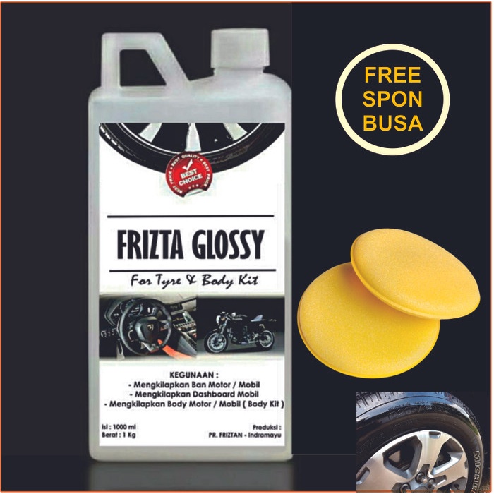 TERLARIS Silicon Silikon Pengkilap Ban / Pengkilap Body Mobil Motor /Semir Ban