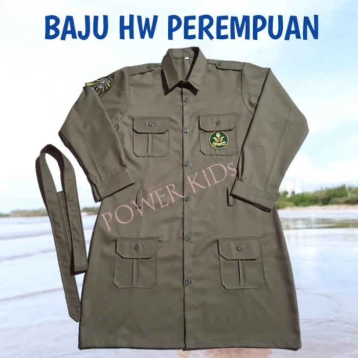 Baju seragam sekolah muhammadiyah hw perempuan
