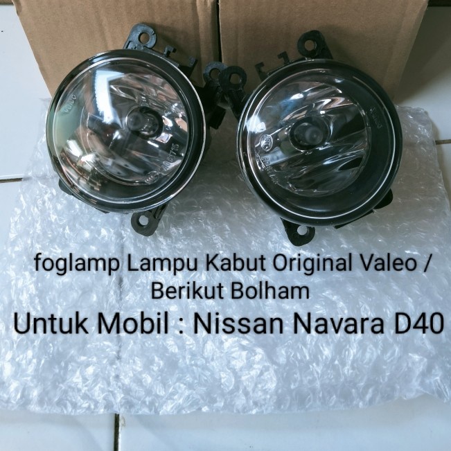 Terbagus Foglamp Original Nissan Navara D40 / Lampu Kabut Nissan Navara D40