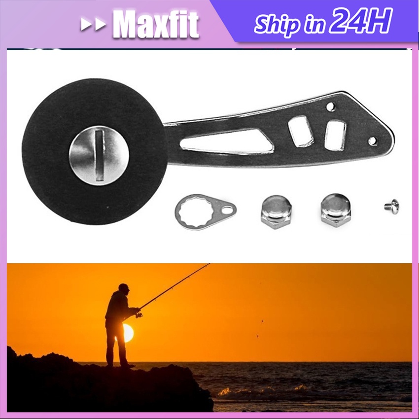 Fihing Reel Handle Eva Nob Reel Pancing Pegangan Paduan Alunium Ualita Tahan Lama Ian Reel Handle