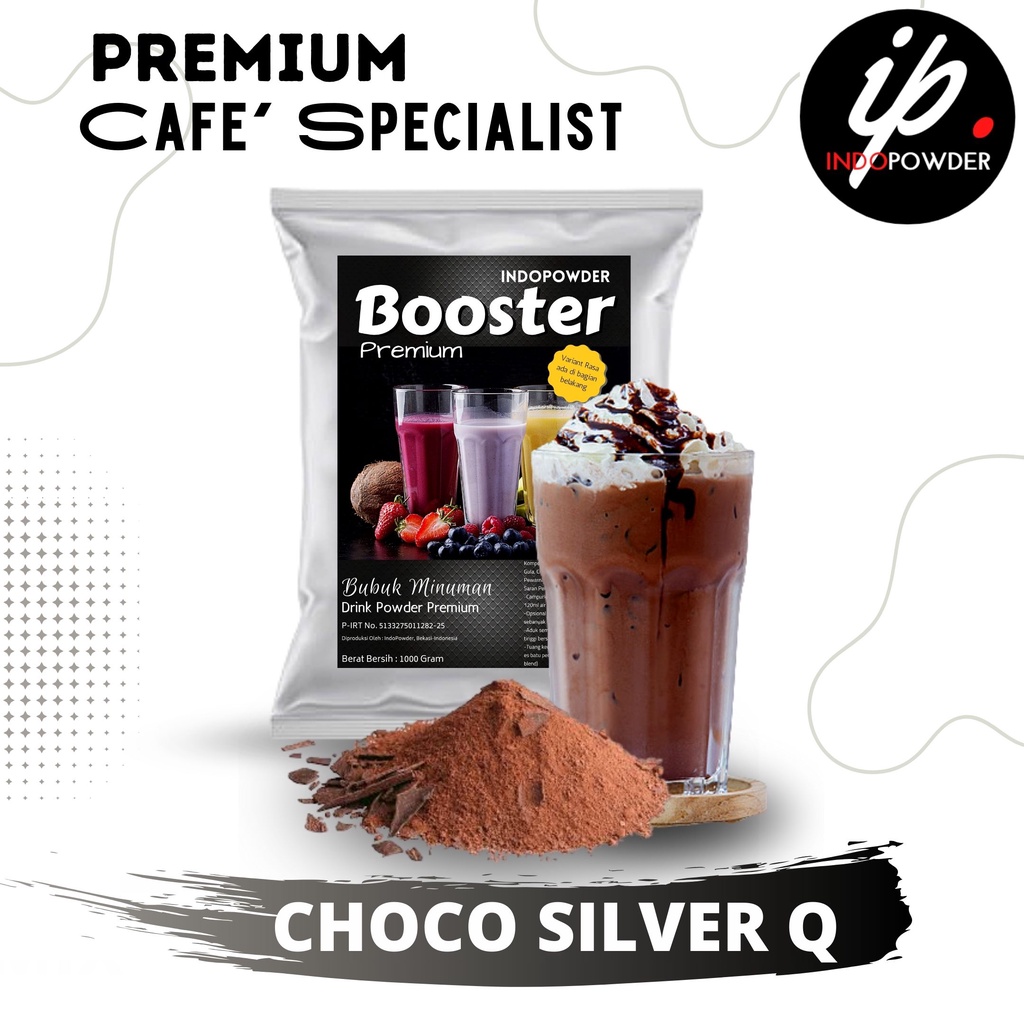 

IP Bogor - Bubuk Minuman PREMIUM Rasa CHOCO SILVERQ 1Kg Untuk Cafe, Waralaba dan Resto