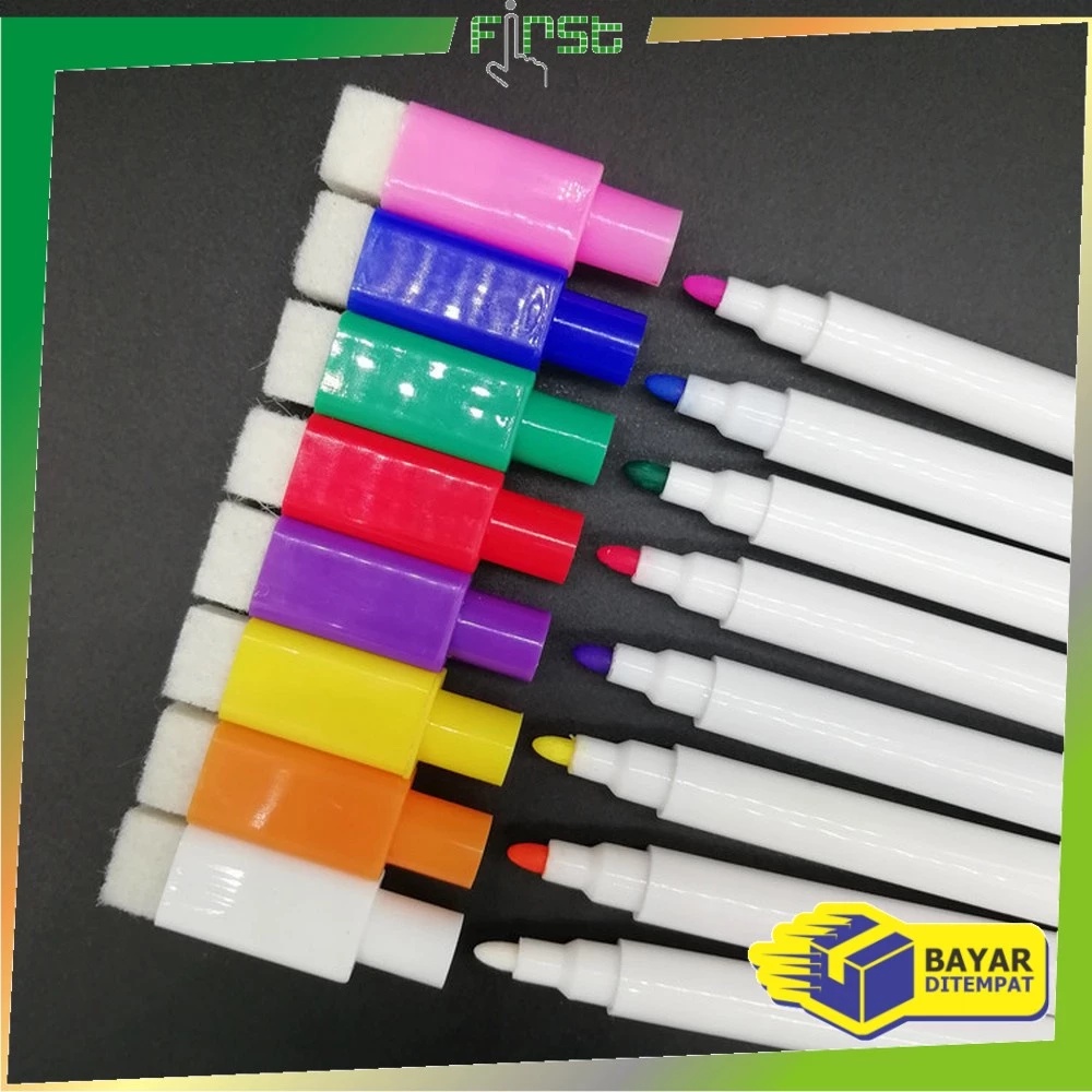 

Spidol Mini Set 6 Warna Traveling Mewarnai Cat Acrylic Kuas Pallete Alat Warnai