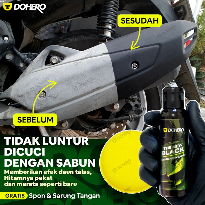 Dohero The New Black Penghitam Body Motor Penghitam Dashboard