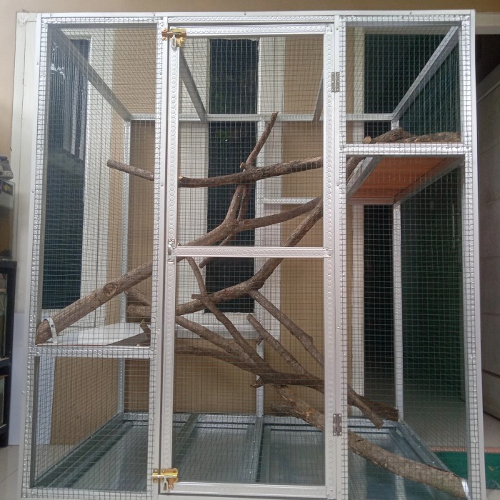 Kandang Iguana Besar Full Kawat