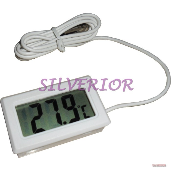 PROMO! Termometer Aquarium Thermometer Freezer Kulkas Digital