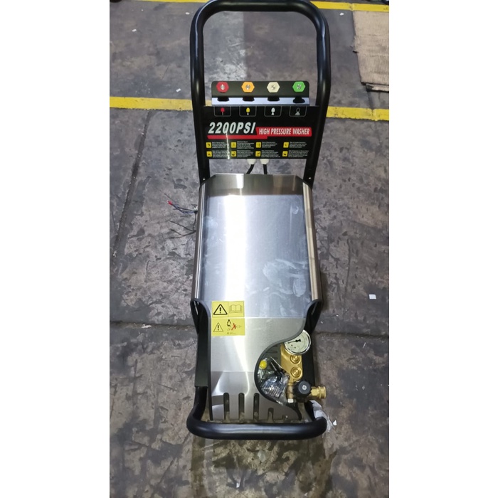 Herzliya Electric Pressure Washer Jet Cleaner Steam 150 Bar 3 Kw 4 Hp 3 Phase
