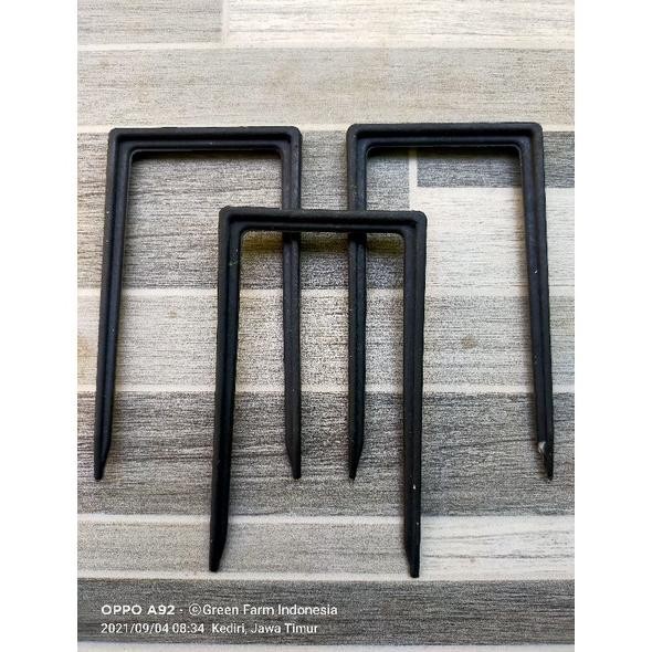 Pasak Mulsa 3KG Penjepit Mulsa Kiloan Isi 750 Biji Pasak Mulsa