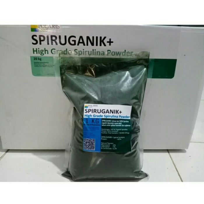 Spiruganik - Spirulina Powder 1KG