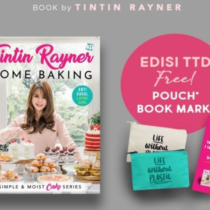 KHUSUS GOSEND Home baking Tintin Rayner - Buku Resep Home Baking
