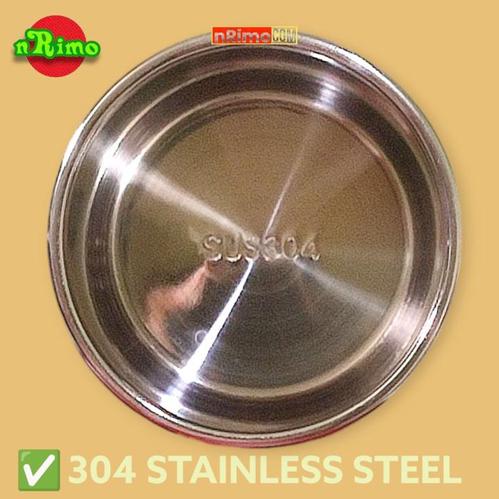 Gelas Cangkir Stainless Steel Tutup Mug Stainless Besar Tahan Panas