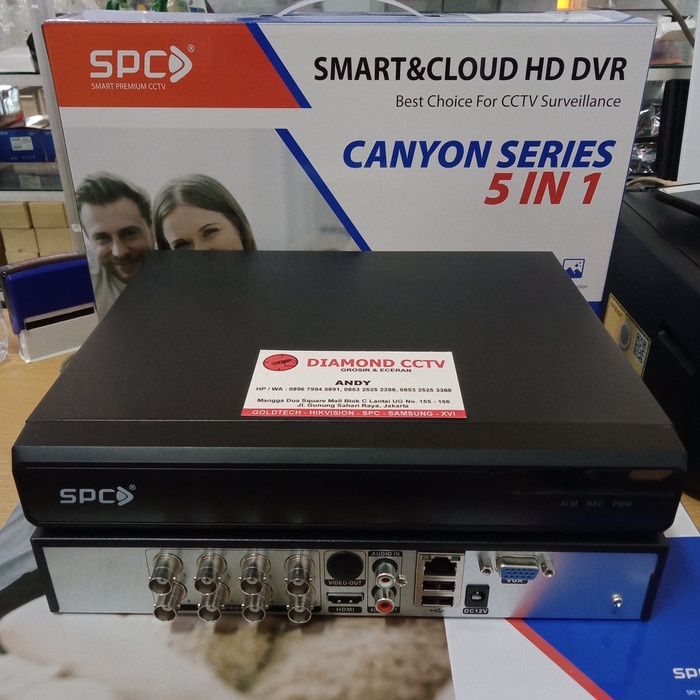 NEW DVR/UVR SPC 8ANNEL 5 in 1 CANYON SERIES