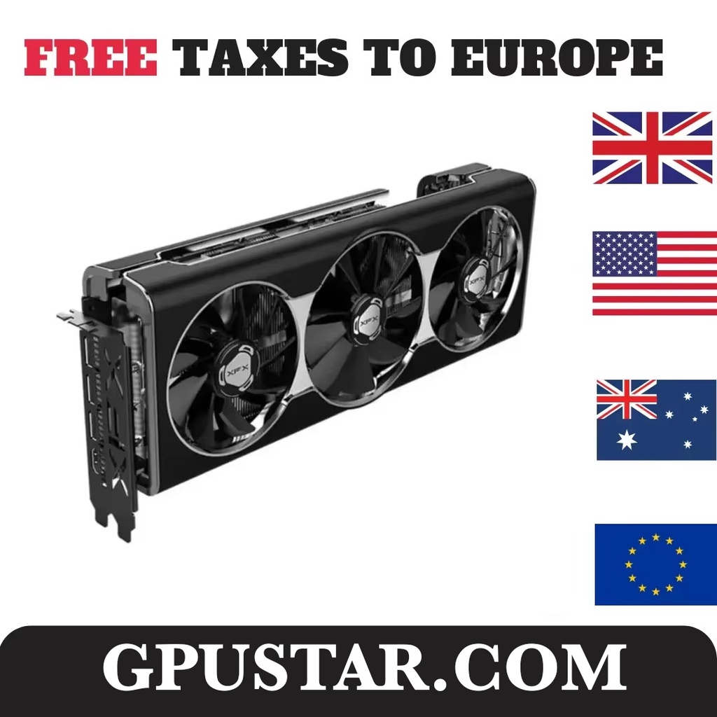 ELTRA XFX RX 5700XT RX5700 XT 8GB Graphics Card GPU AMD Radeon 5700XT Video Cards RX 5700 XT Desktop