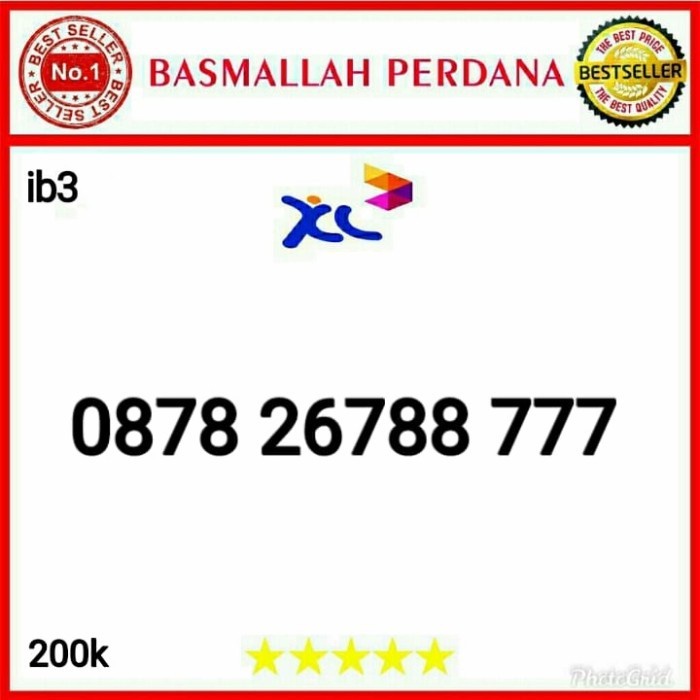 perdana nomorcantik XL triple 777 0878 26788 777 pib12