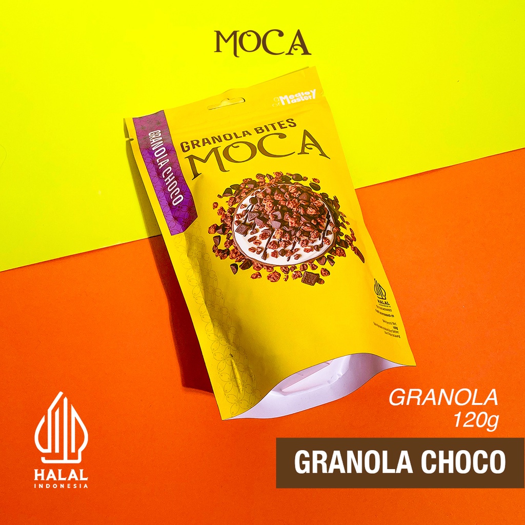 

MOCA - Granola Bites Choco 120g - Halal