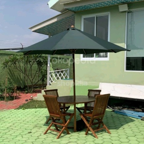 Payung taman kain kantata