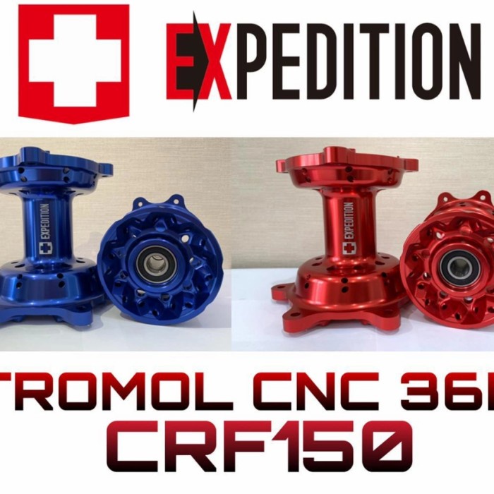 Tromol CRF 150 full cnc expedition tromol expedition crf