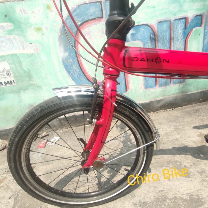 fender spakbor sepeda lipat 20 stenlis crome