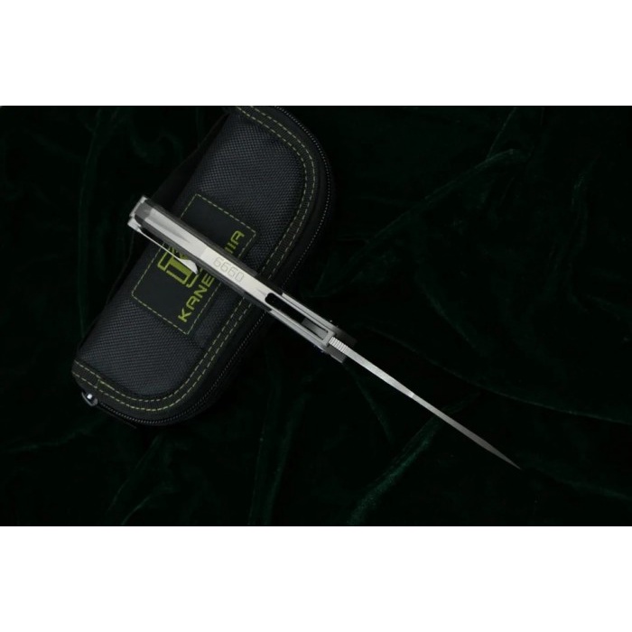 KANEDEIIA ZT0999 FOLDING M390 BLADE TC4 TITANIUM CF OIMPORT