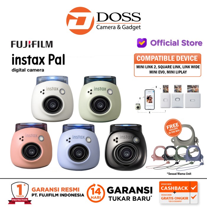 Fujifilm Instax PAL Digital Camera Fujifilm PAL Instax Camera