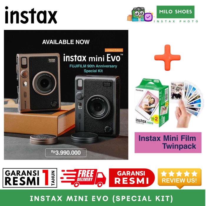 TERBARU Instax Mini Evo - Kamera Instan Instax Mini Evo