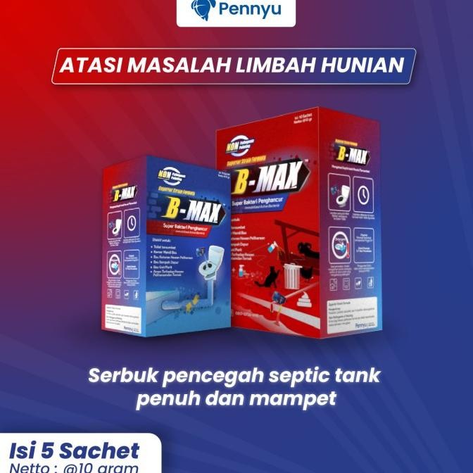 PROMO B-MAX - Solusi WC Mampet Anti Kuras Ramah Lingkungan