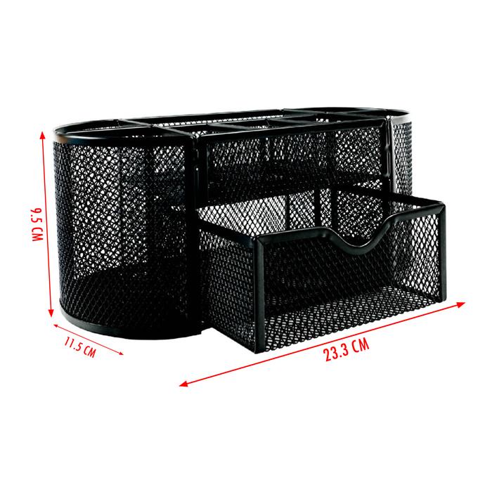 

TERBARU! (1 Unit) Desk Set Jaring JOYKO DS-23 Tempat Alat Tulis Pensil Meja Pen Stationery Stand