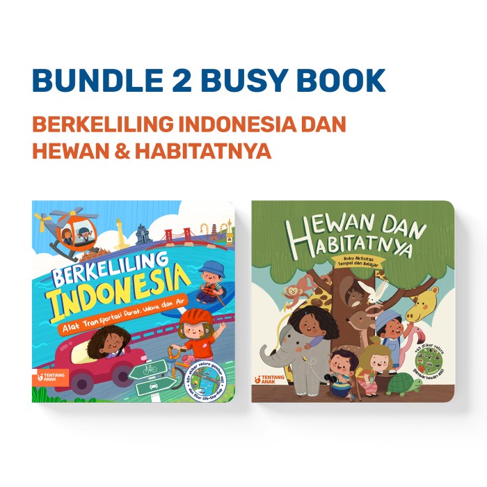 

Tentang Anak - Buku Aktivitas Hewan & Transportasi Quiet Book Busy Book Stiker Lepas Pasang Buku