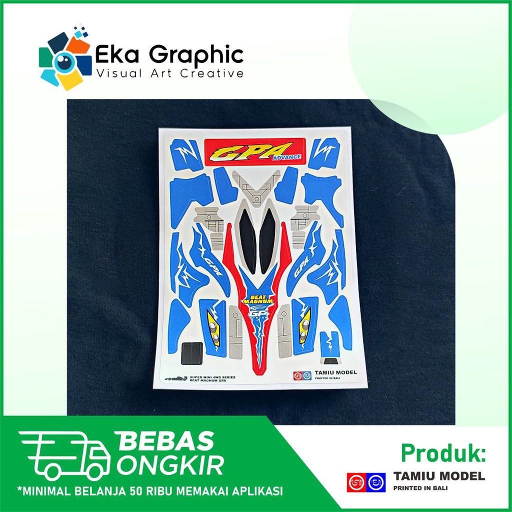 Decal Sticker Beat Magnum GPA