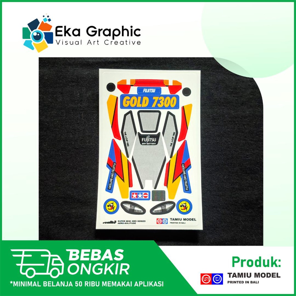 Decal Sticker Aero Solitude Japan Cup 1992