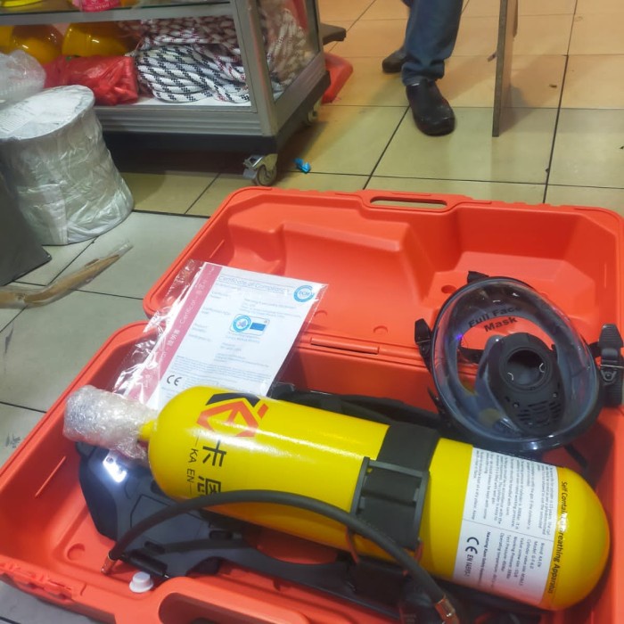 BREATHING APPARATUS SCBA / BREATHING APPARATUS 6 LITER ND KA EN