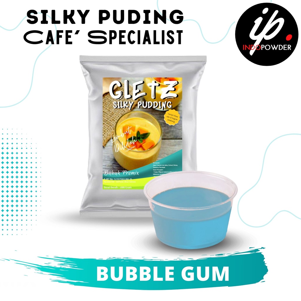 

IP Bogor - Bubuk SILKY PUDING BUBBLEGUM Untuk Cafe, Waralaba dan Resto