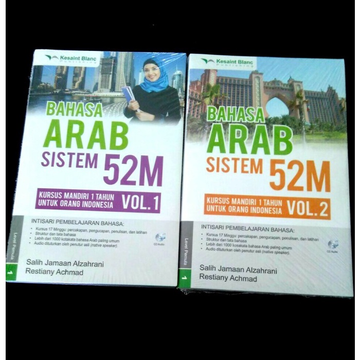

HOT SALE! Kesaint Blanc - Paket Bahasa Arab Sistem 52M Vol. 1,2 + CD Audio