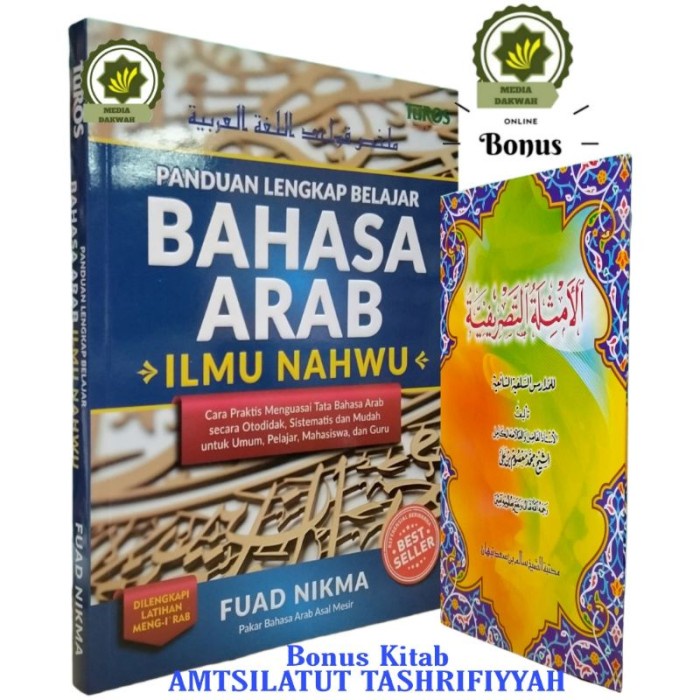 

Buku PANDUAN BELAJAR BAHASA ARAB + BONUS Kitab AMTSILATUT TASHRIF