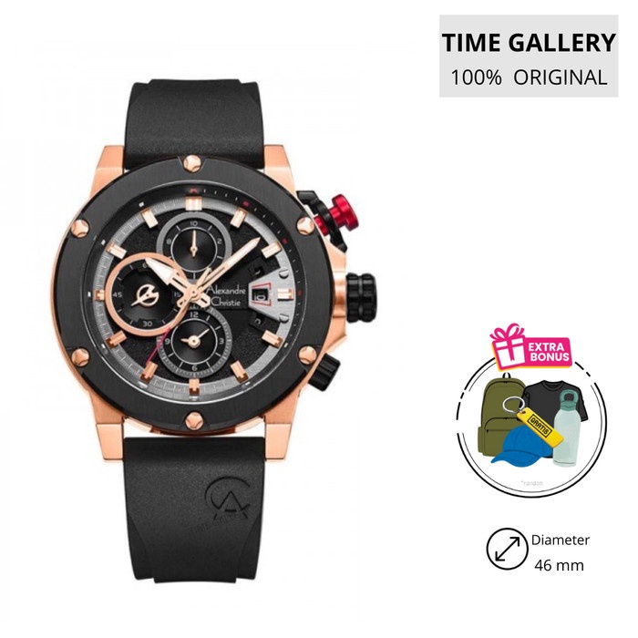 Jam Tangan Pria Alexandre Christie 6491 gcrbrba gc rbrba original alexander ori watches