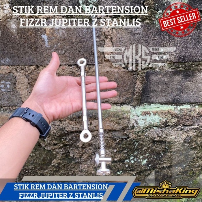 STIK REM BELAKANG FIZR FIZ F1ZR VEGA LAMA JUPITER Z PLUS TAHANAN TROMOL STEINLIST DAN PAHA REM FIZR